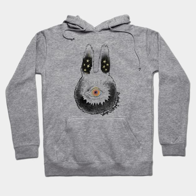 One eyed monster Hoodie by sokuseki